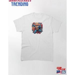 Trump Superhero Classic Tshirt Tee